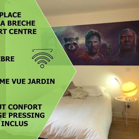 Le Galaxy Centre La Breche Wifi Calme Vue Jardin Διαμέρισμα Νιόρ Εξωτερικό φωτογραφία