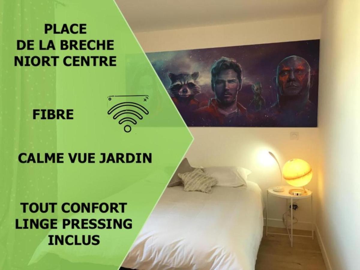 Le Galaxy Centre La Breche Wifi Calme Vue Jardin Διαμέρισμα Νιόρ Εξωτερικό φωτογραφία